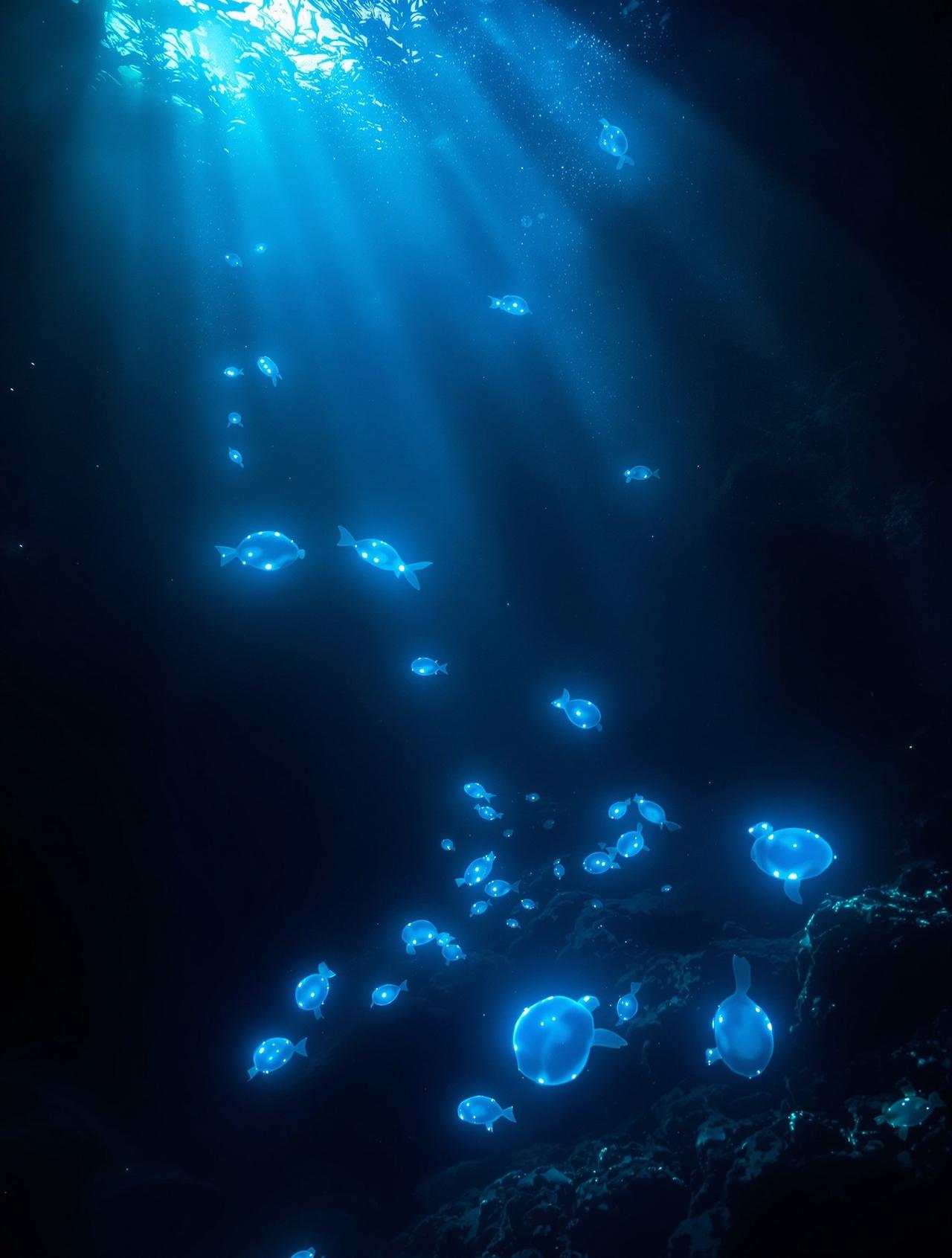 日韩欧美亚洲作品《深海探秘》海报